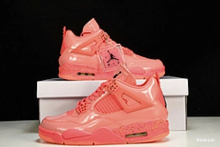 RETRO AQ9128-600 WMNS NRG AIR BLACK-VOLT' PUNCH 'HOT JORDAN 4 0808